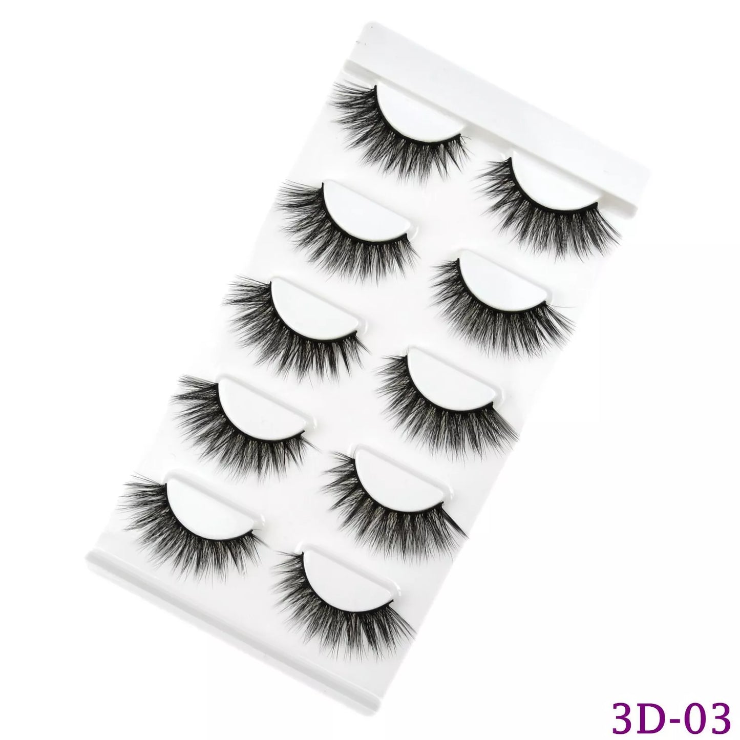 Lashes Natural False Eyelashes Faux Mink 3D Wispy Long Thick Short Cat Eye UK