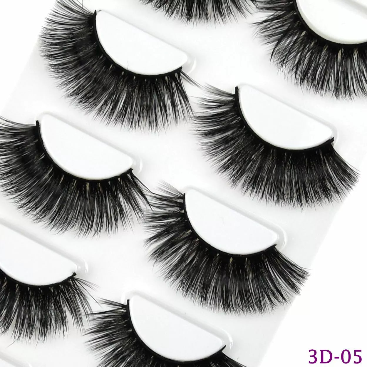 Lashes Natural False Eyelashes Faux Mink 3D Wispy Long Thick Short Cat Eye UK