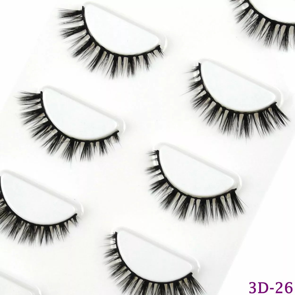 Lashes Natural False Eyelashes Faux Mink 3D Wispy Long Thick Short Cat Eye UK