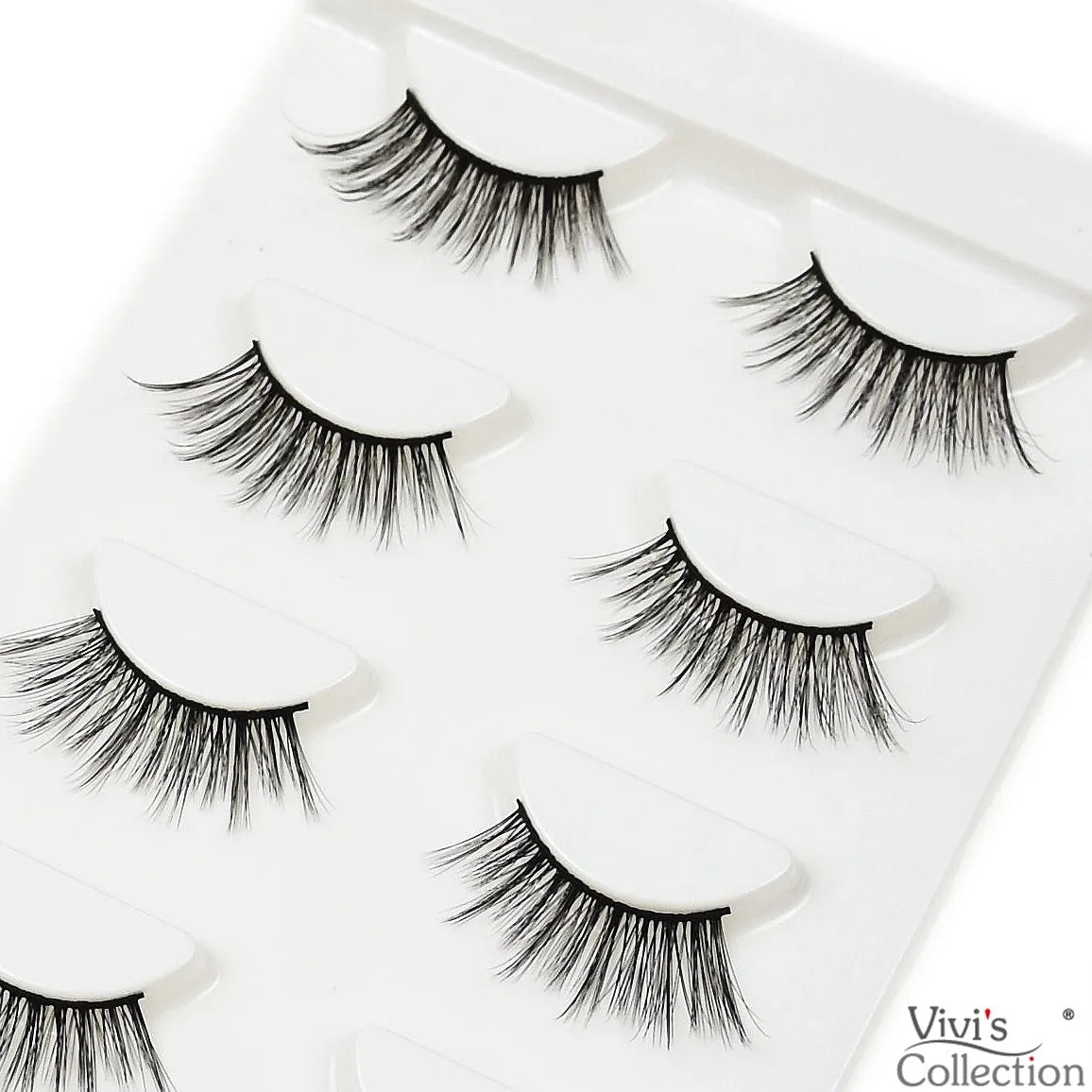 Lashes Natural False Eyelashes Faux Mink 3D Wispy Long Thick Short Cat Eye UK