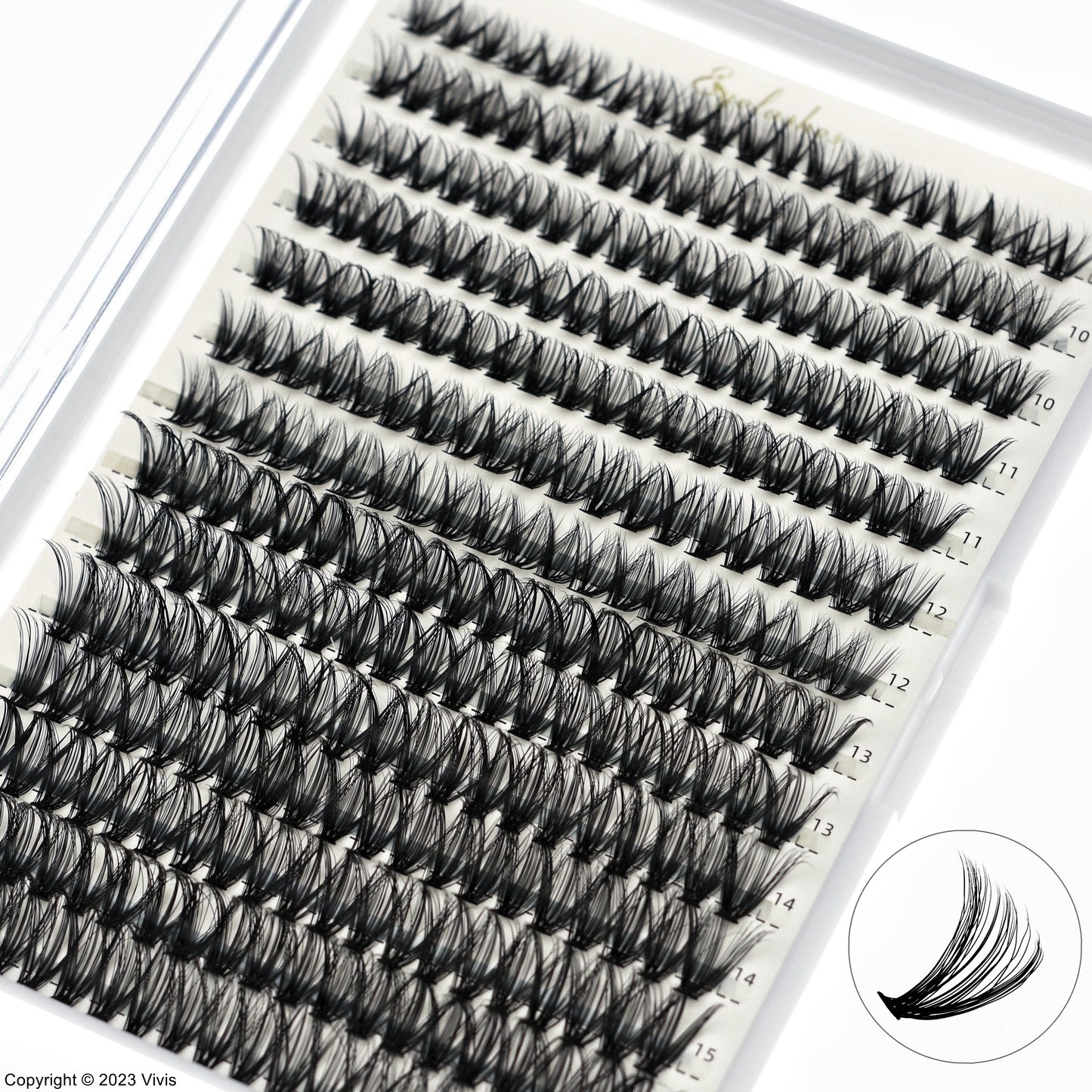 Classic Cluster Lashes – Multiple Thickness & Curl Options 8-16mm