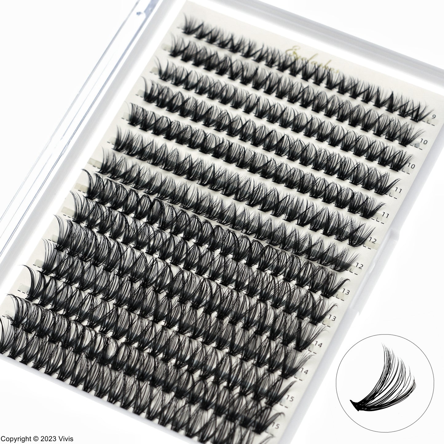 Classic Cluster Lashes – Multiple Thickness & Curl Options 8-16mm
