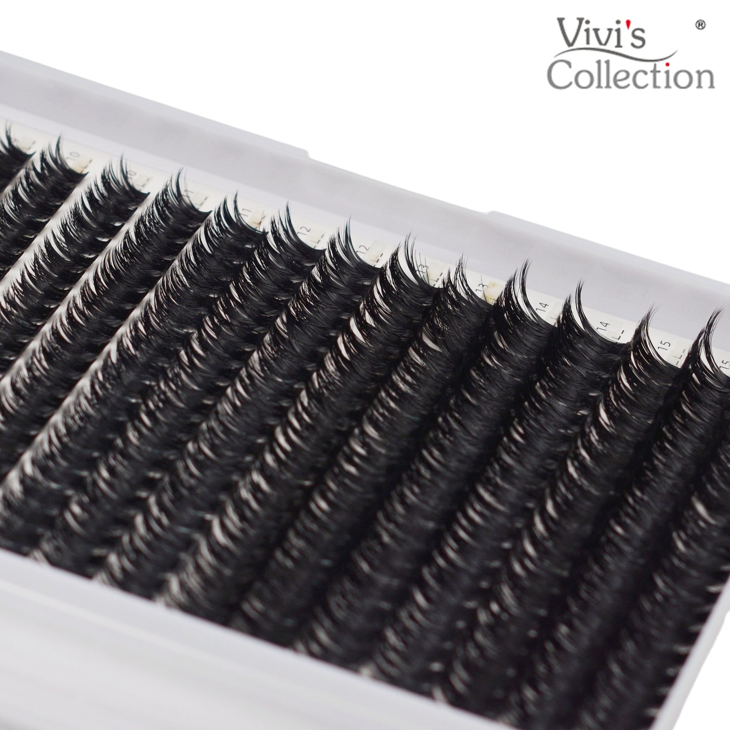 Classic Cluster Lashes – Multiple Thickness & Curl Options 8-16mm