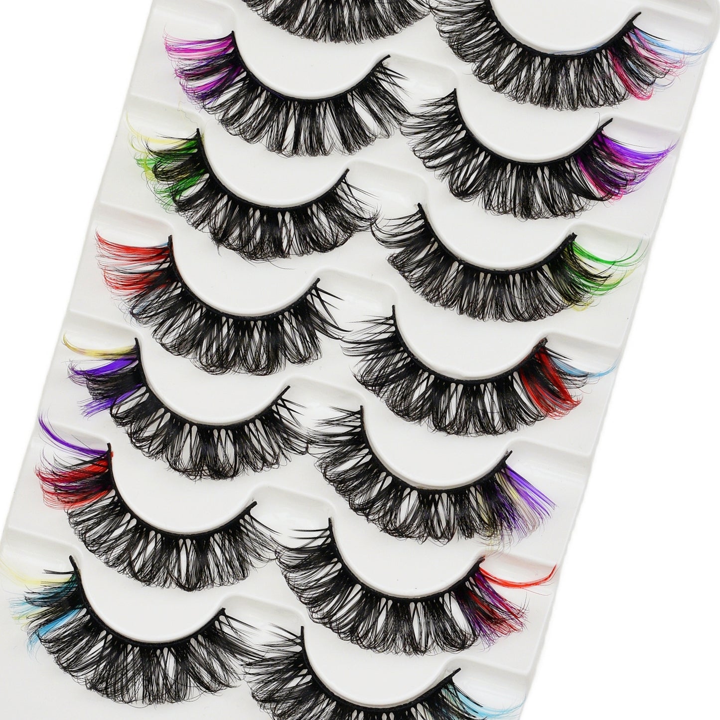 False Lashes - Colored Eyelashes Dramatic