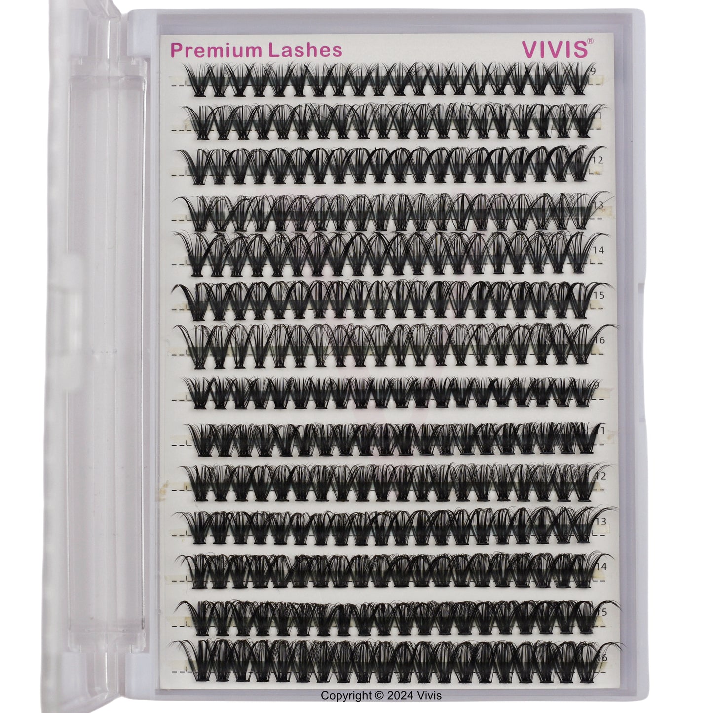 Classic Cluster Lashes – Multiple Thickness & Curl Options 8-16mm