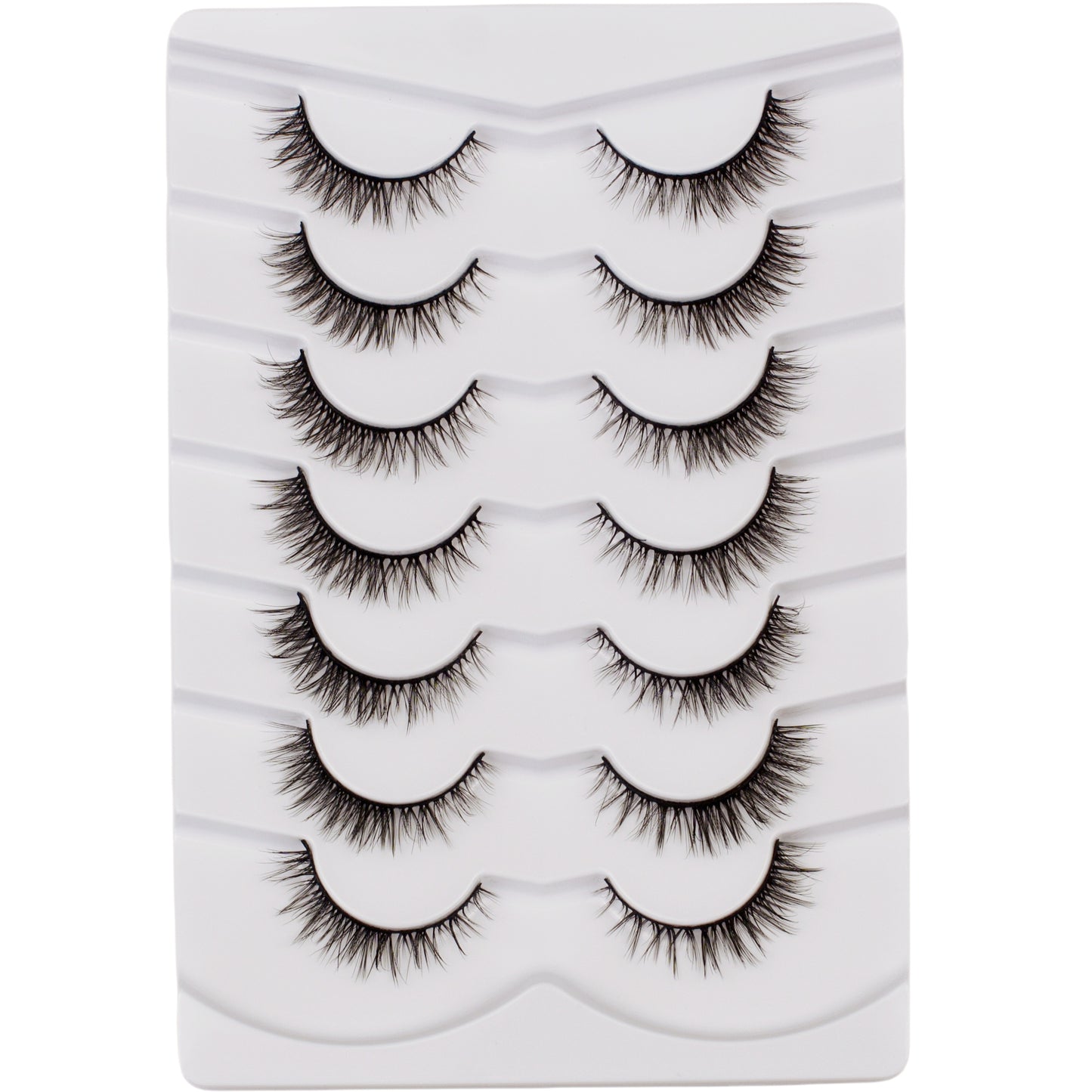 AL001- Extra Short - Fluffy 5D - 1.1cm Length - Cat Eye
