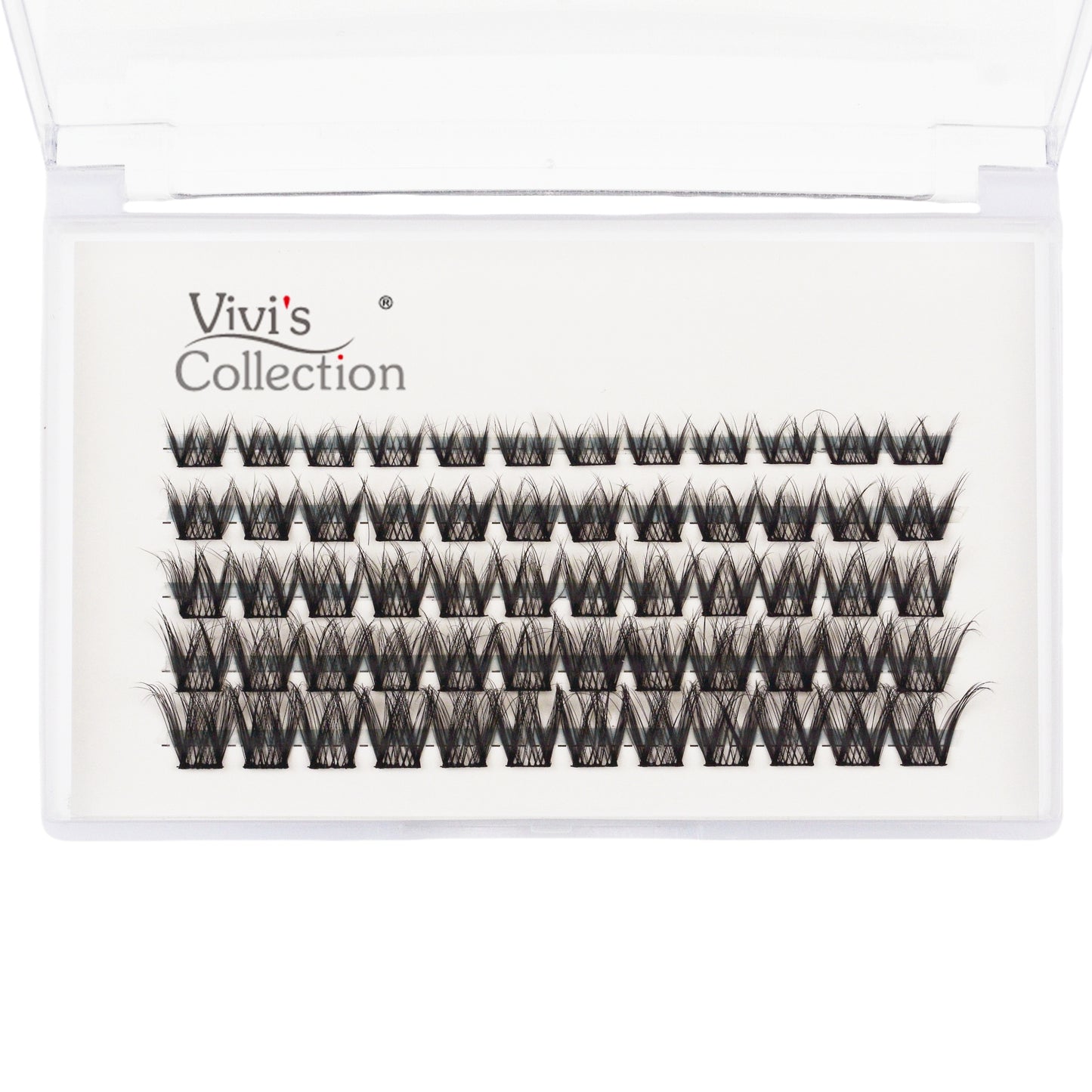 Cluster Lashes - Wispy Natural D Curl - 10-14mm Individual Eyelashes