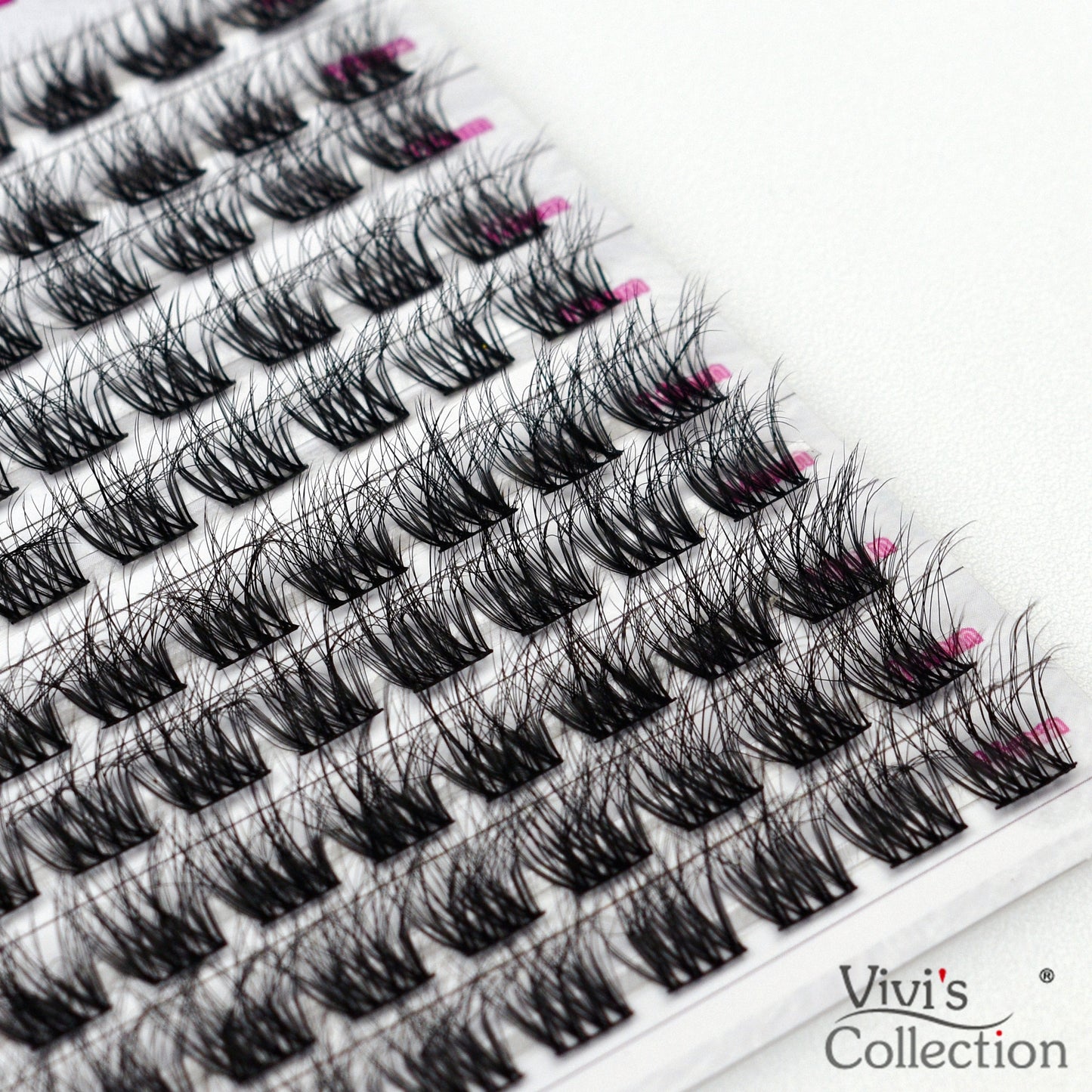 Cluster Lashes - Fluffy D Curl - Individual Eyelashes