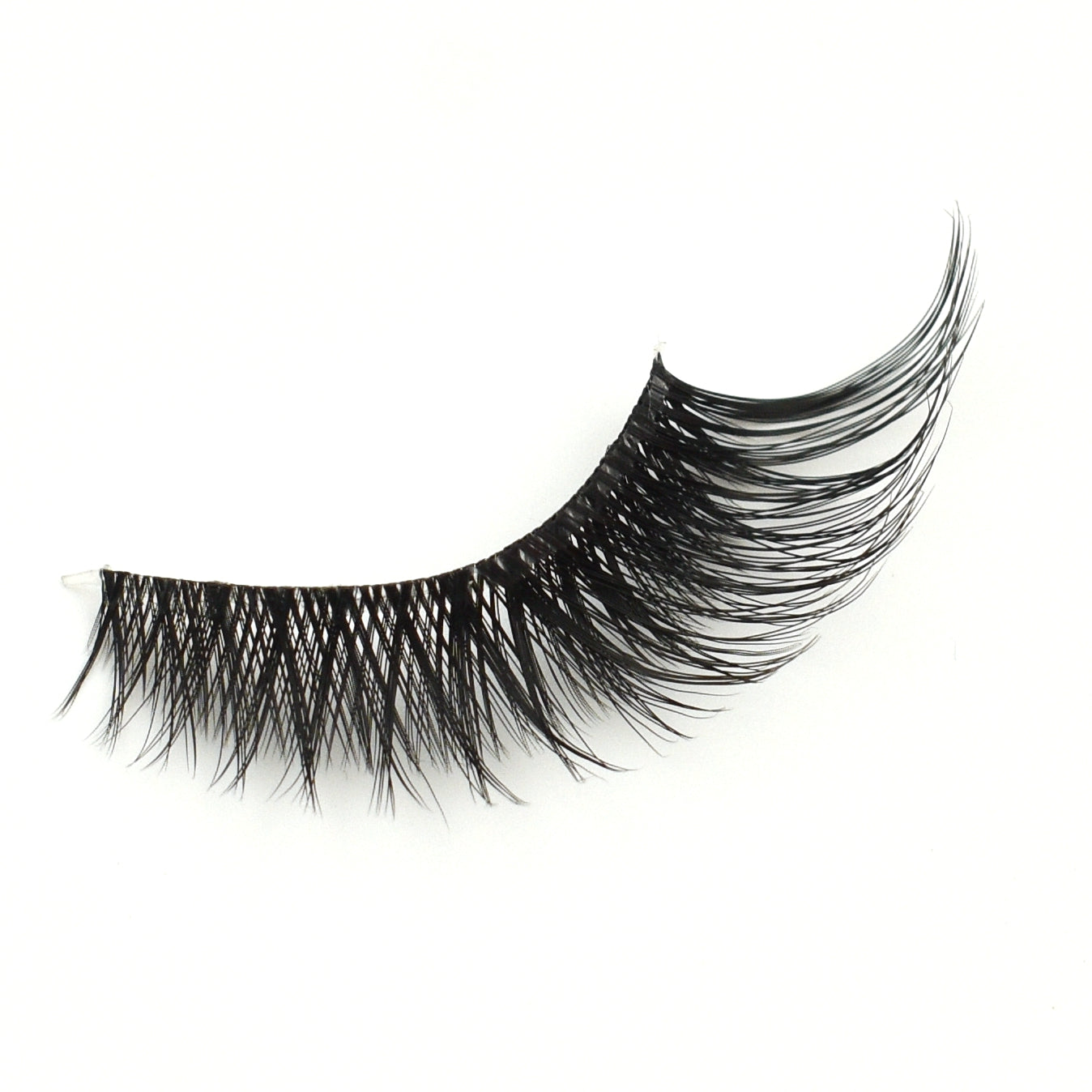 Wispy Cat Eye Lashes- Long Fluffy Winged Eyelashes -1.5cm DC03
