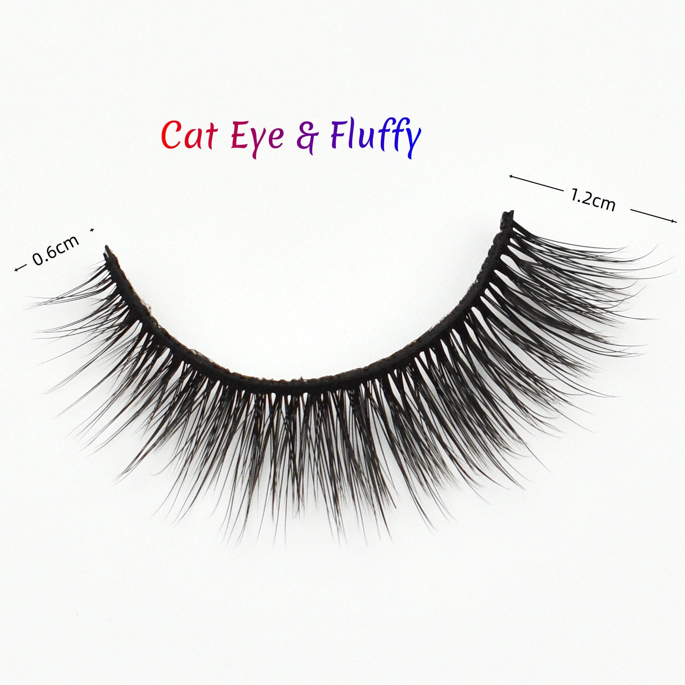 3D-16 - Cat Eye Lashes - 1.2cm