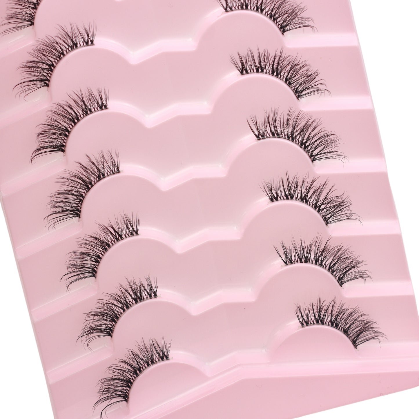 Half Lashes - 318D - Wispy - 1.3cm