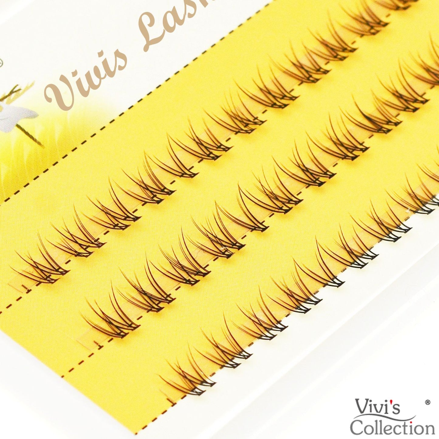 Cluster Bottom Lashes - Wispy - CL01