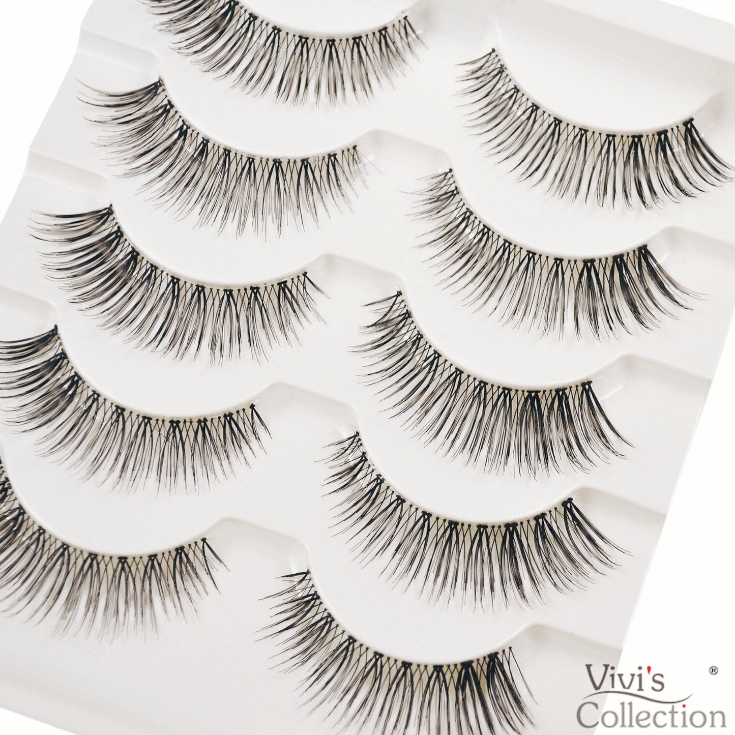 V113 - Handmade - 0.9-1.3cm - Cat Eye - Soft Clear Band