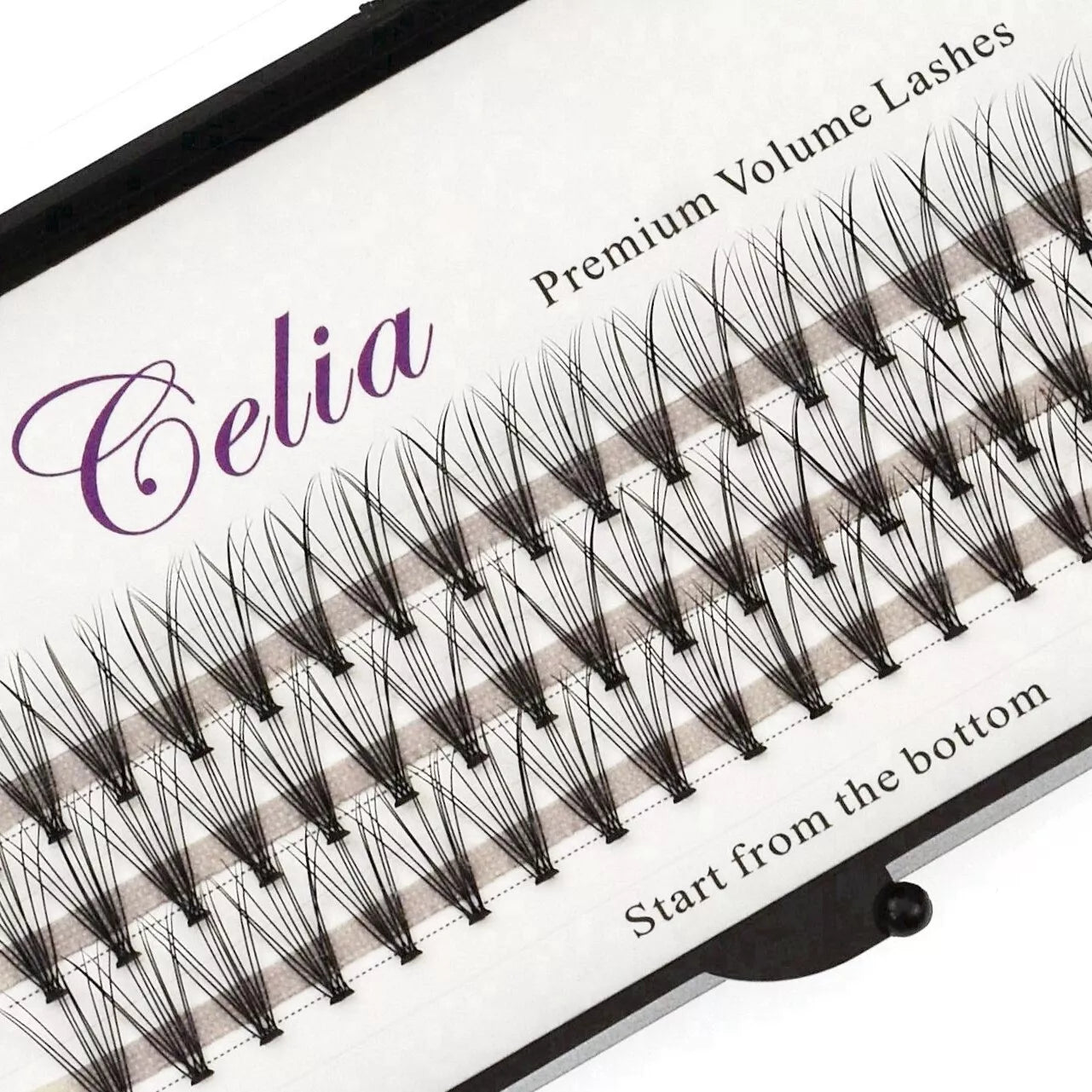 Cluster Lashes Individual Natural False Eyelashes C D Curl Flare Eye Extension