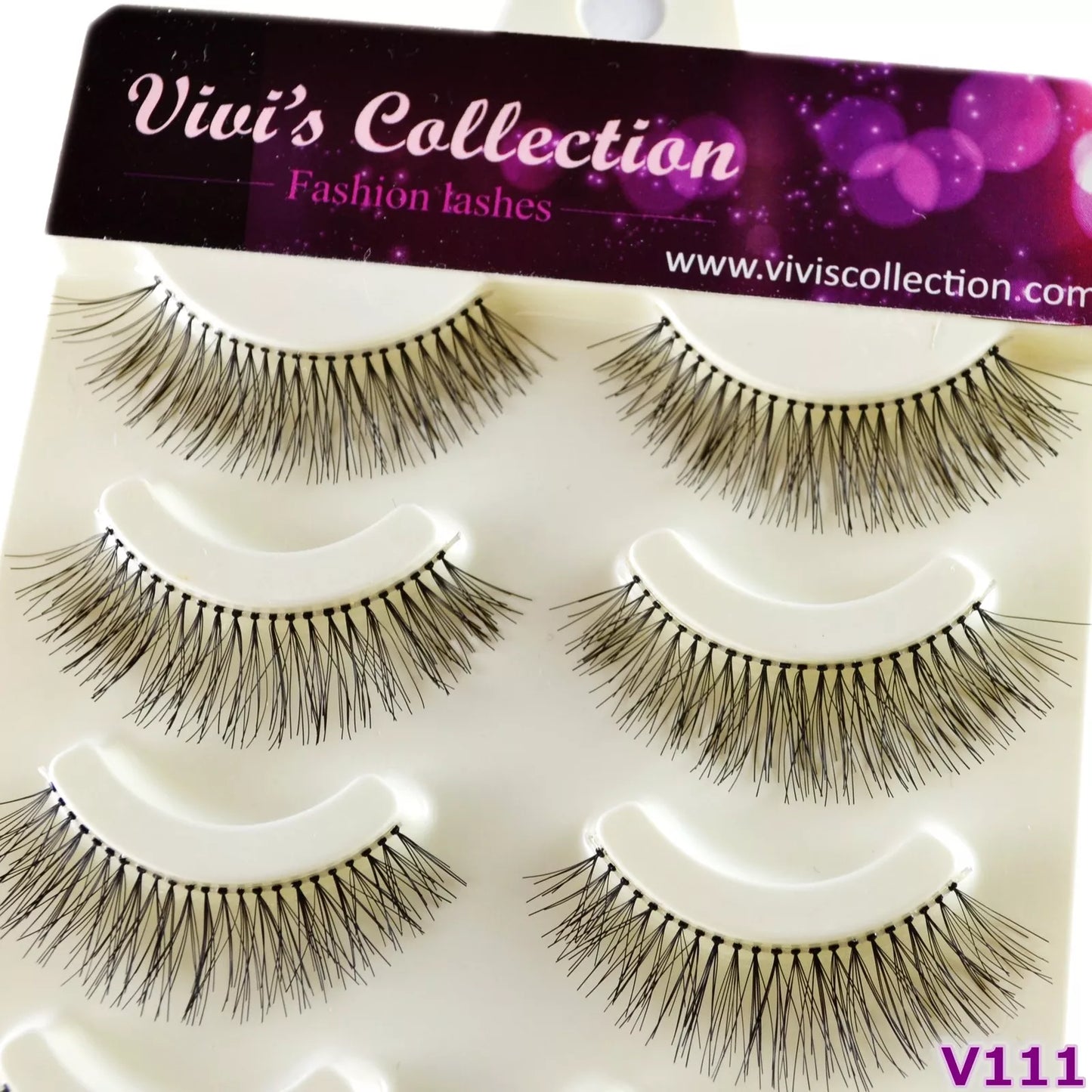 5 Pairs False Eyelashes Long Thick Natural Fake Eye Lashes Set Mink Makeup UK