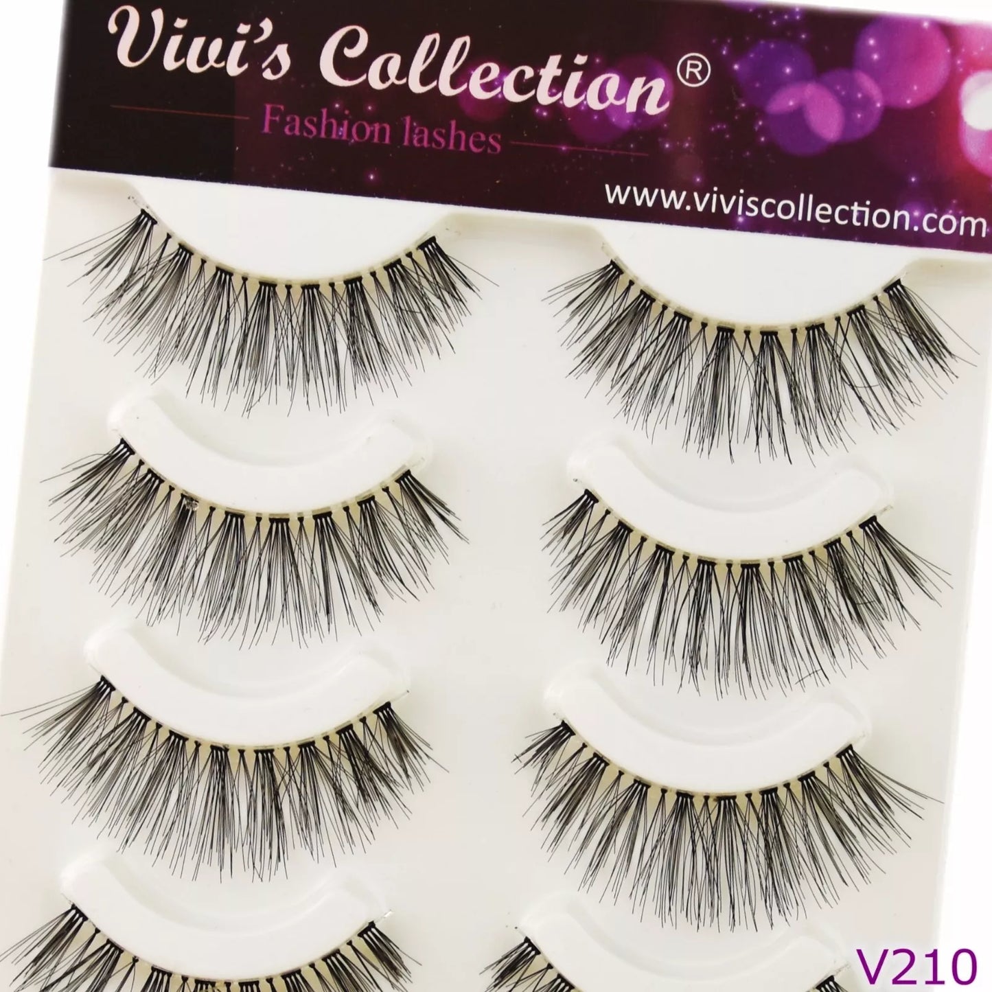 5 Pairs False Eyelashes Long Thick Natural Fake Eye Lashes Set Mink Makeup UK