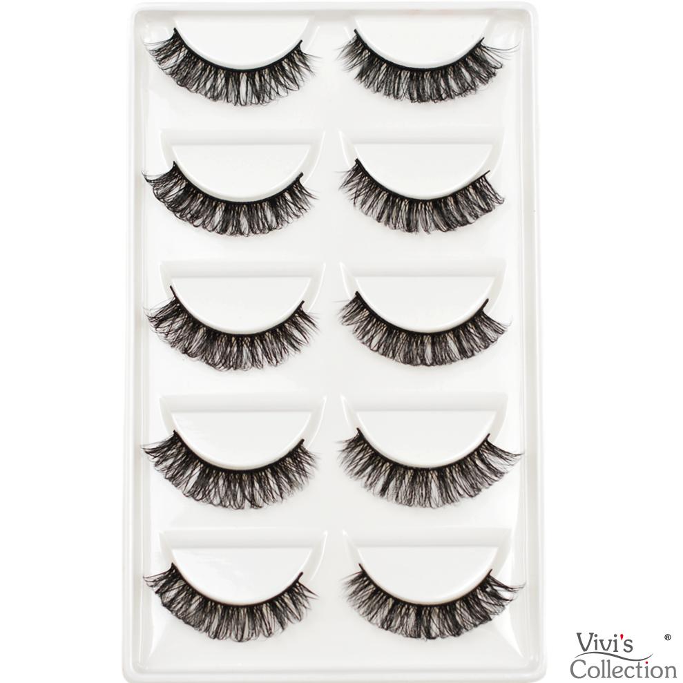 007 - Russian Lashes, Natural Look, 1.2cm