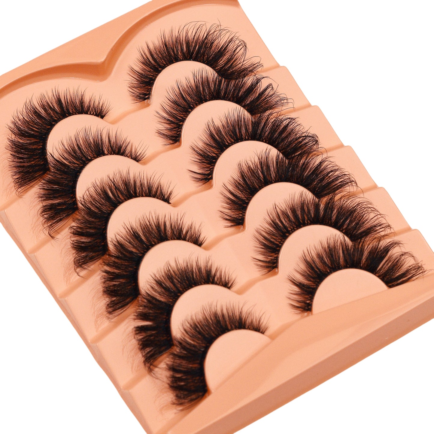 Cat Eye Eyelashes - Long Curly Wispy - 1.5cm