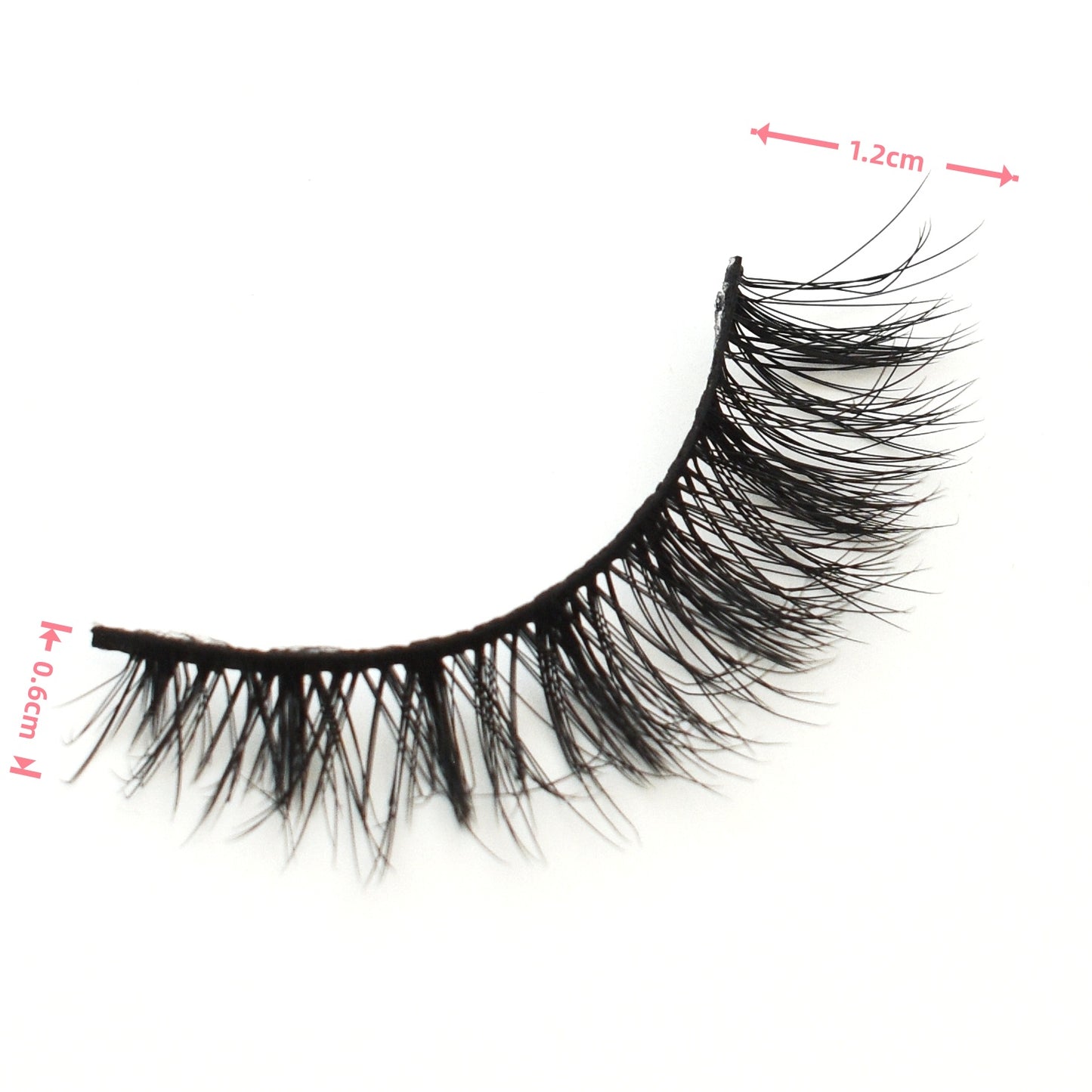 AL01 - Short, Natural Looking, Wispy, 1.1cm, 5D Fluffy