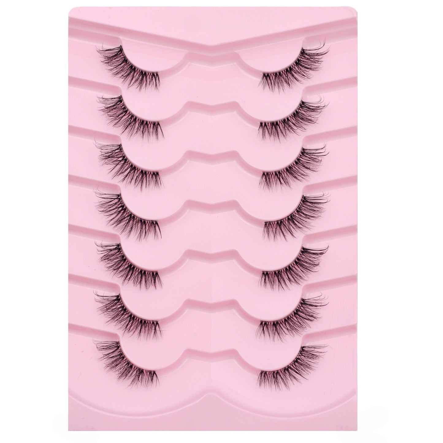 Half Lashes - 318D - Wispy - 1.3cm