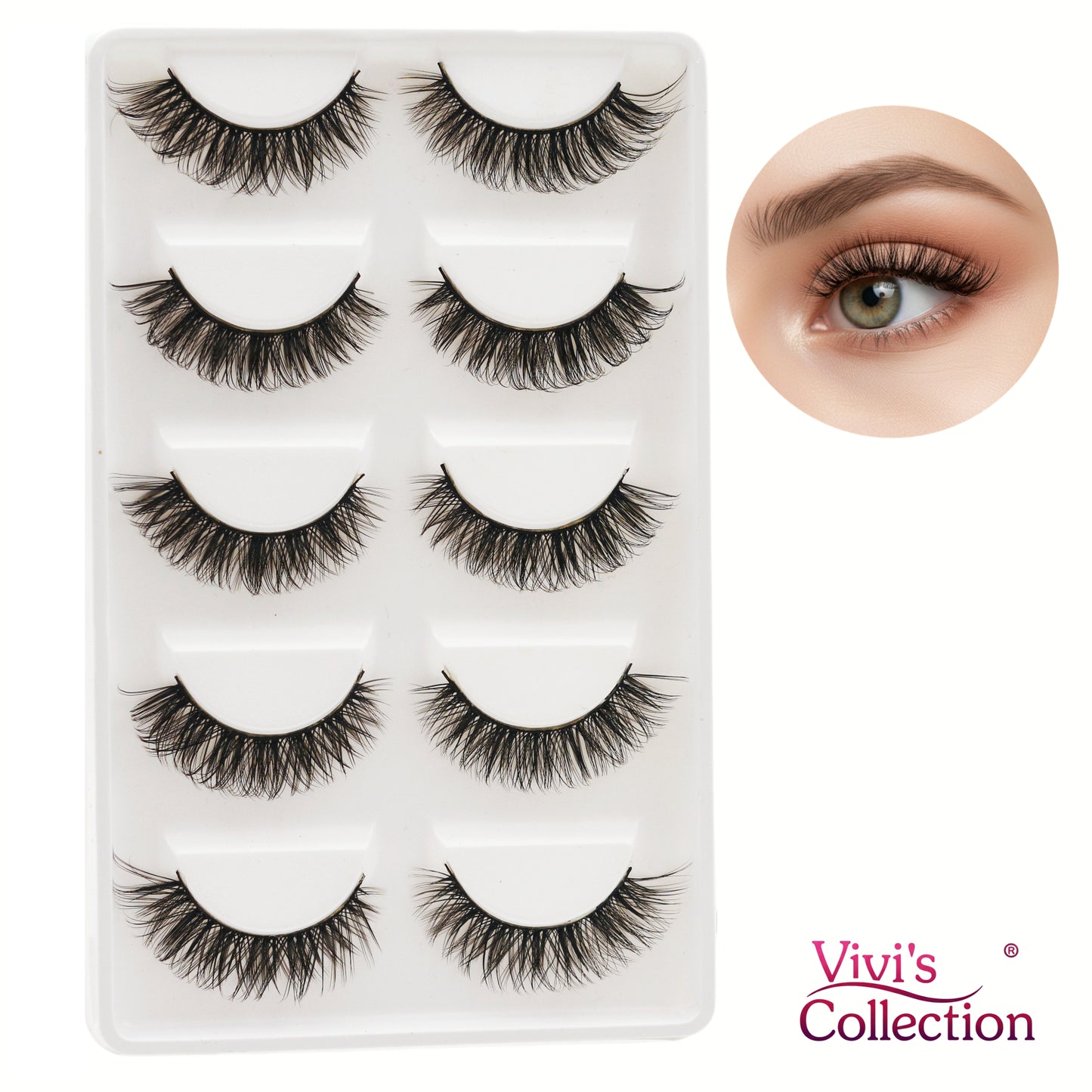 007 - Russian Lashes, D Curl, 1.2cm