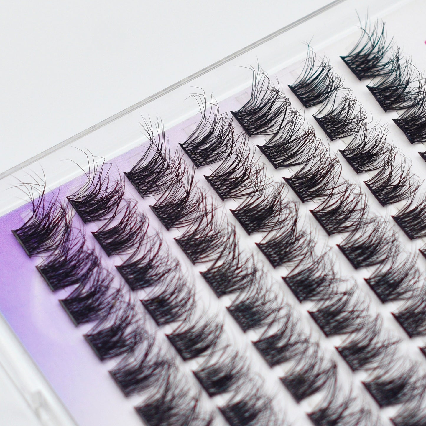 Fluffy Cluster Lashes 10-14mm D Curl