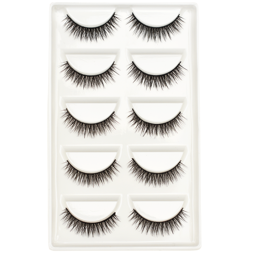 3D- Wispy, Doll Eye Lashes - 1.2cm (Short)