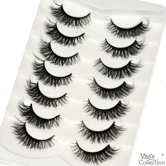 FL02- Fluffy 5D - 1.4cm Length - Cat Eye