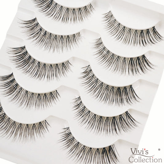 V113 - Handmade - 0.9-1.3cm - Cat Eye - Soft Clear Band