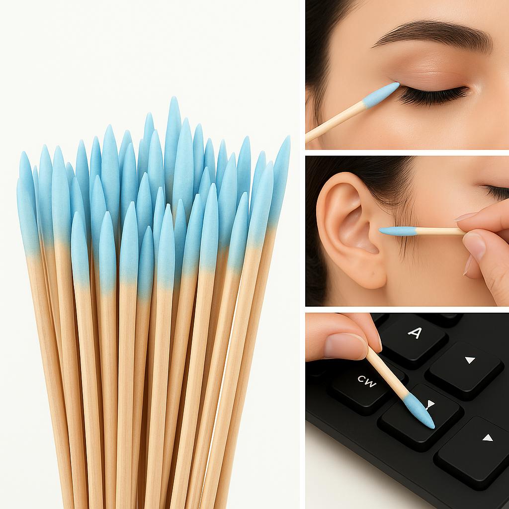 Cotton Buds Swab - Long Fine Point - 100 Pieces